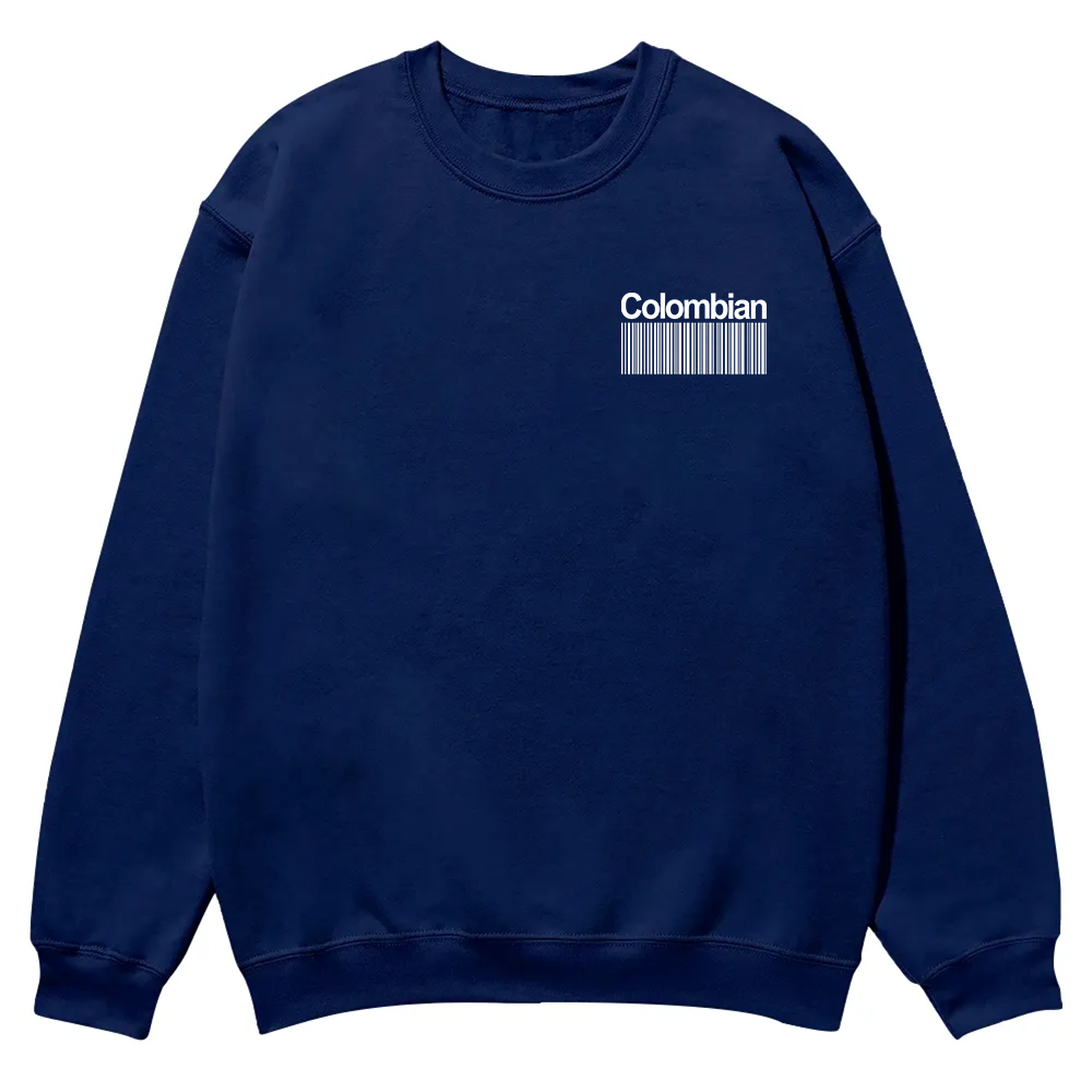 Colombian Unisex Fit  Casual Crewneck Sweatshirt wearishow