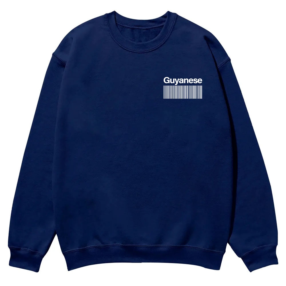 Guyanese Unisex Fit  Casual Crewneck Sweatshirt wearishow