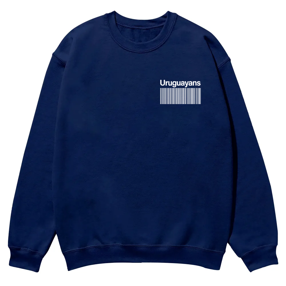 Uruguayans Unisex Fit  Casual Crewneck Sweatshirt wearishow