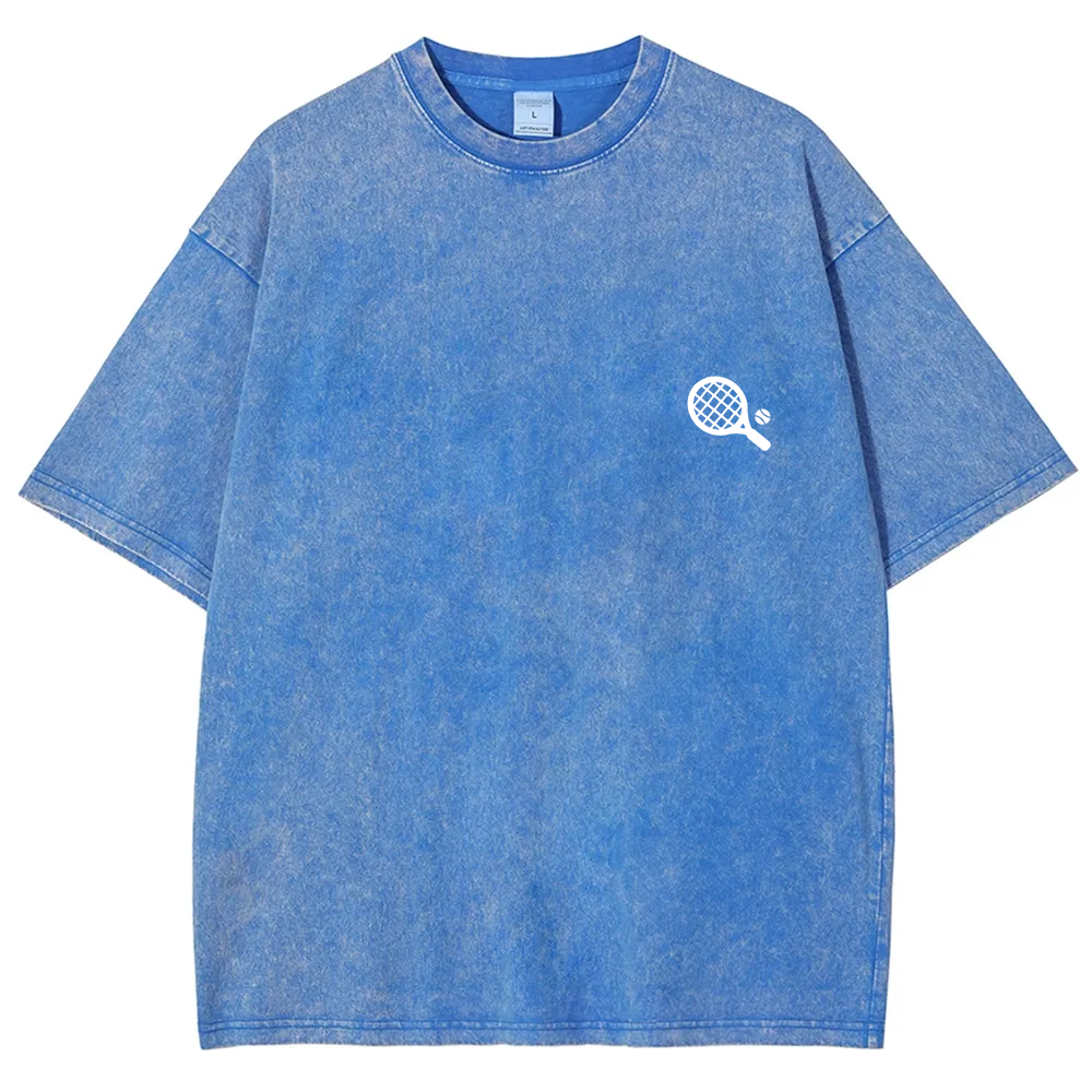 Padel Player Unisex Fit Washed T-Shirt
