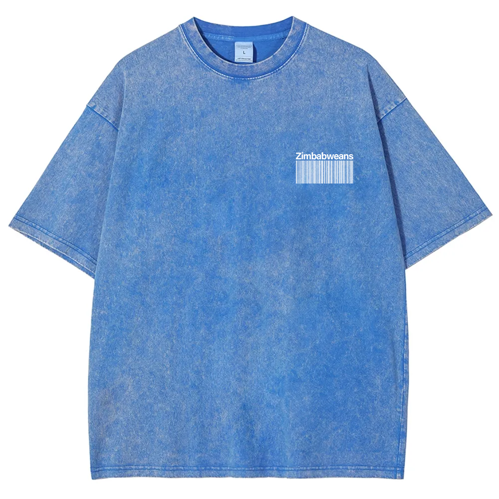 Zimbabweans Unisex Fit  Washed T-Shirt