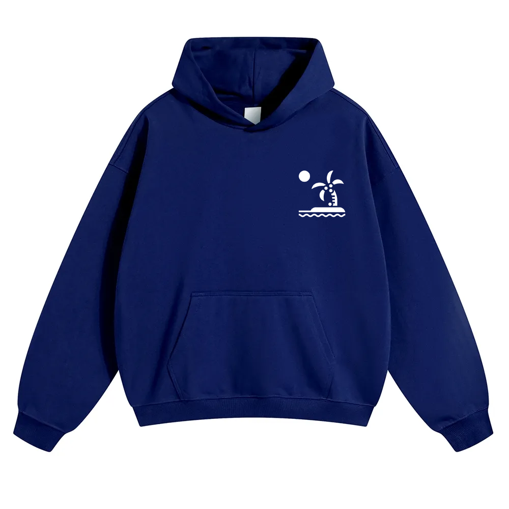 Caribbean Unisex Fit Color Hoodie wearishow