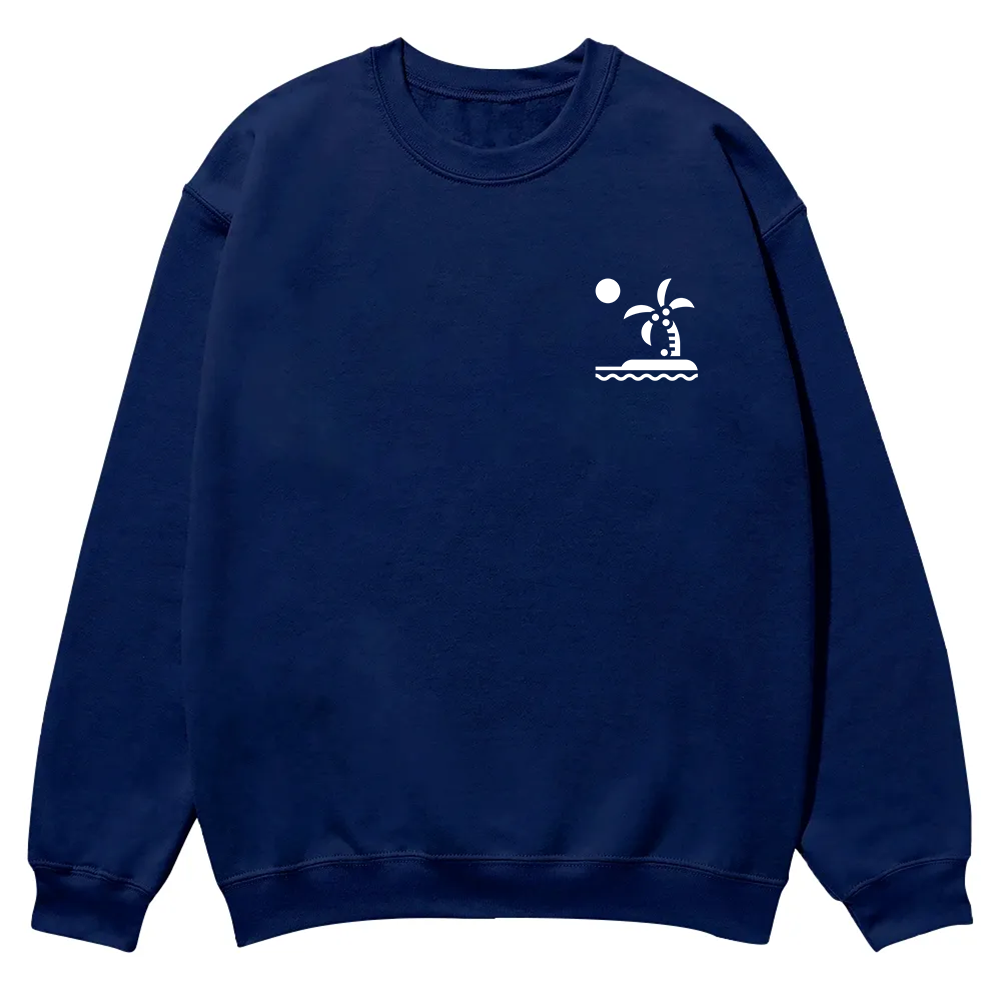 Caribbean Unisex Fit  Casual Crewneck Sweatshirt wearishow