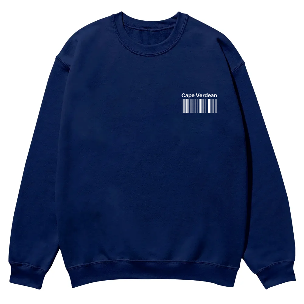 Cape Verdean Unisex Fit  Casual Crewneck Sweatshirt wearishow