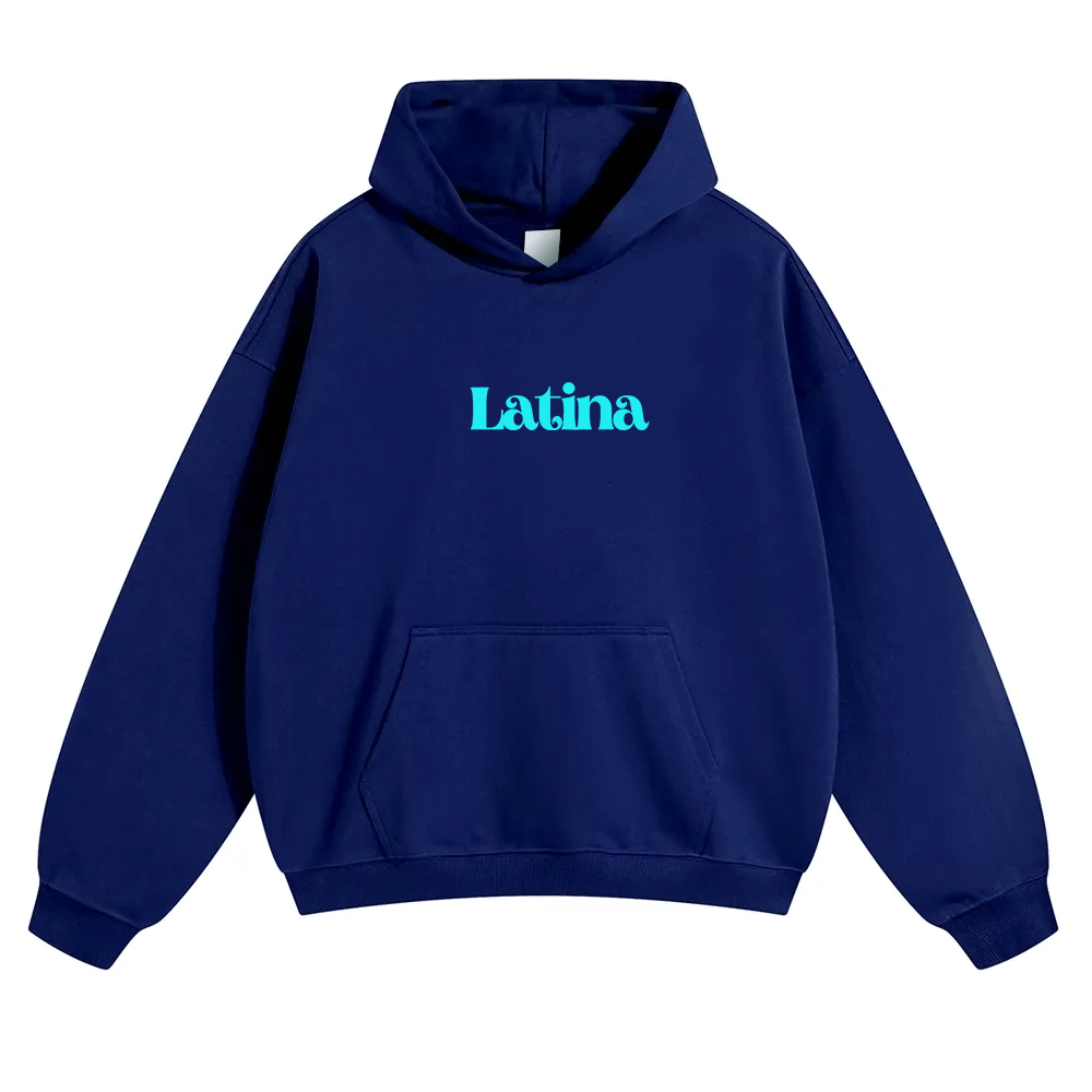 Latina Unisex Fit Color Hoodie wearishow