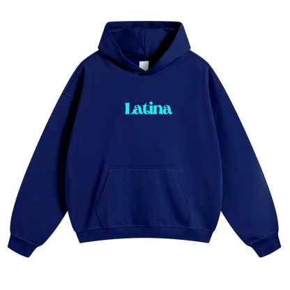 Latina Unisex Fit Color Hoodie wearishow