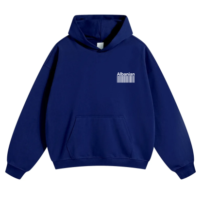 Albanian Unisex Fit Color Hoodie wearishow