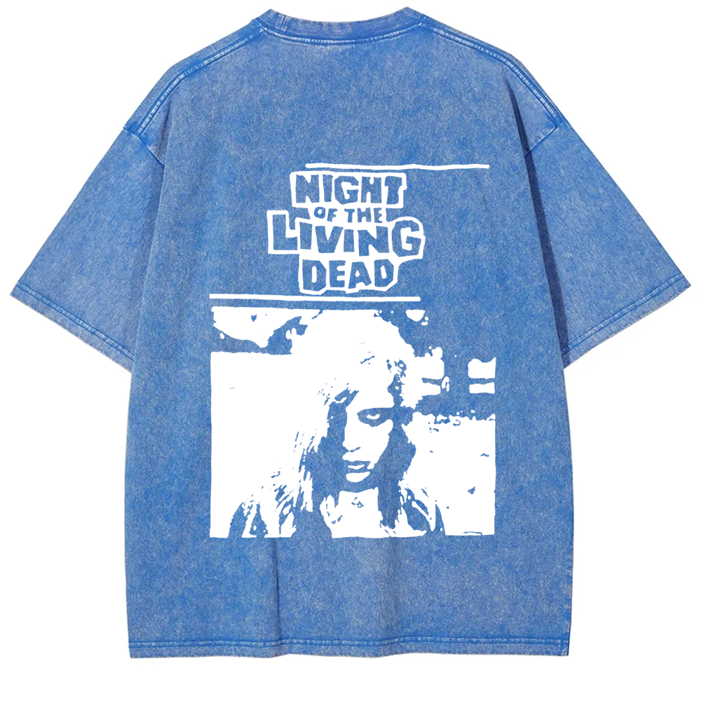 Unisex Vintage  Night of the living dead 1990 horror movie t-Shirt