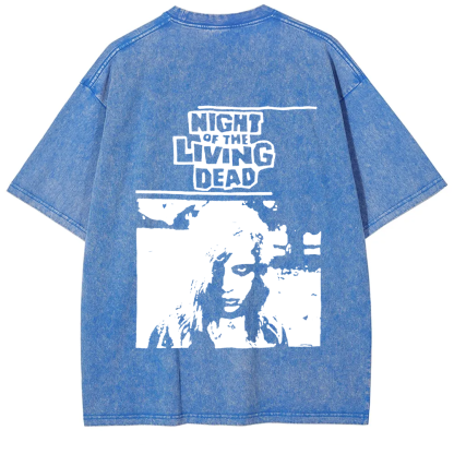 Unisex Vintage  Night of the living dead 1990 horror movie t-Shirt