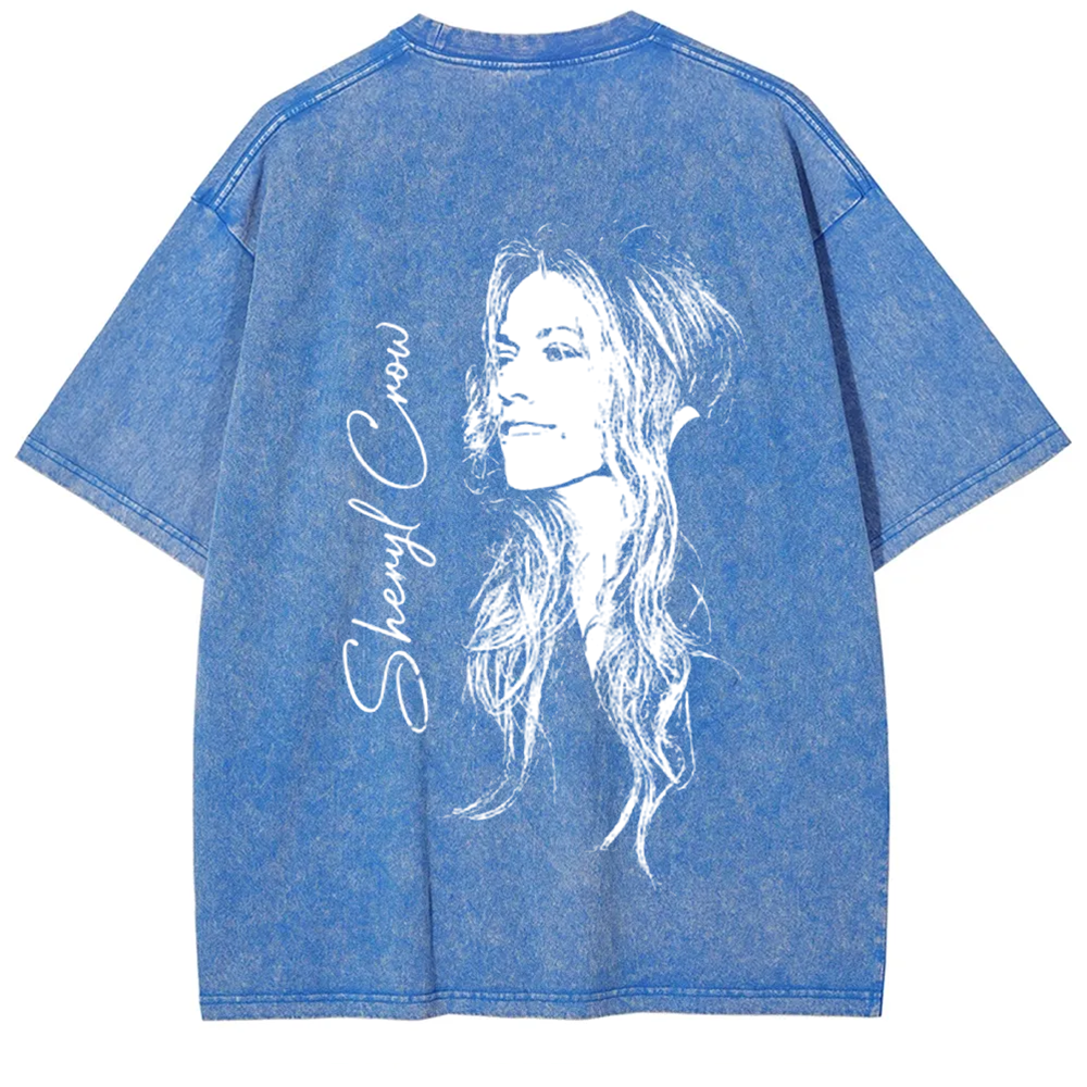 Unisex Vintage  Sheryl Crow Singer t-Shirt