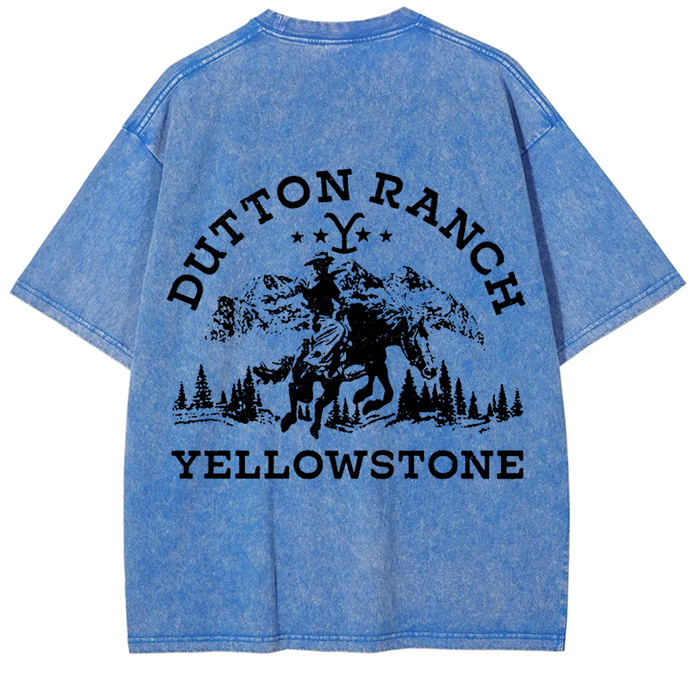 Unisex Vintage Yellowstone TV Series Casual Printed t-Shirt