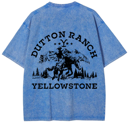 Unisex Vintage Yellowstone TV Series Casual Printed t-Shirt