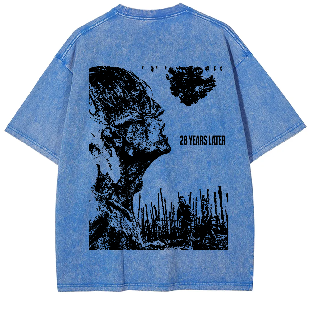 Unisex Vintage  28 years later horror movie 2025 t-Shirt