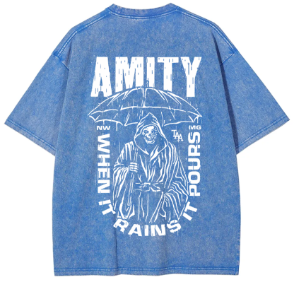 Unisex Vintage The Amity Affliction Band  t-Shirt