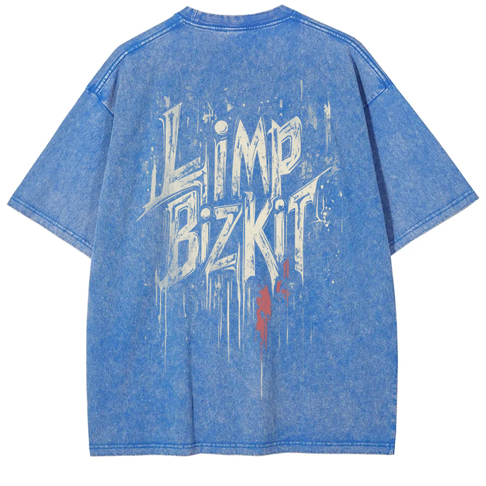 Unisex Vintage  Limp Bizkit Band  t-Shirt
