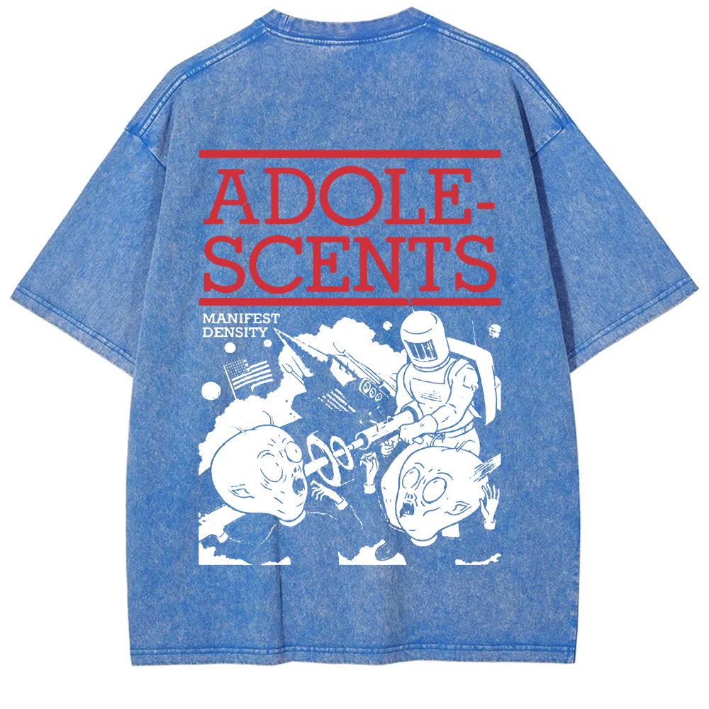 Unisex Vintage  Adolescents Band t-Shirt