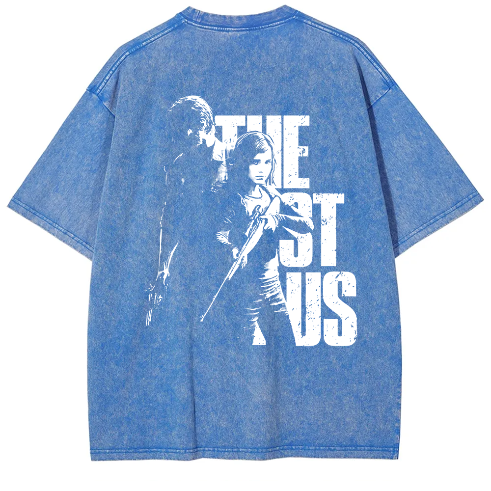 Unisex Vintage The Last of Us Horror Game Movie t-Shirt