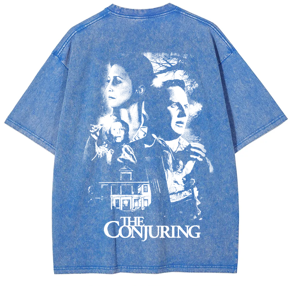 Unisex Vintage The Conjuring Horror Movie t-Shirt