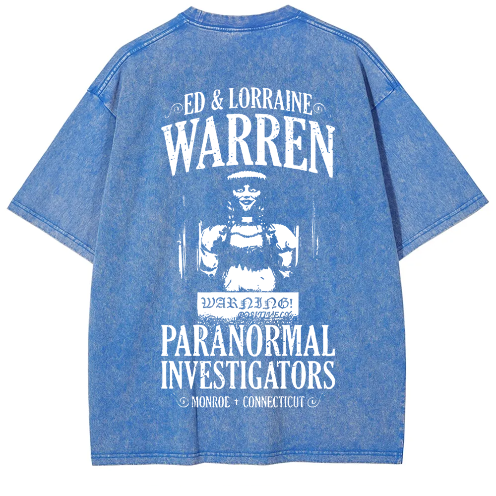 Unisex Vintage The Conjuring Horror Movie t-Shirt