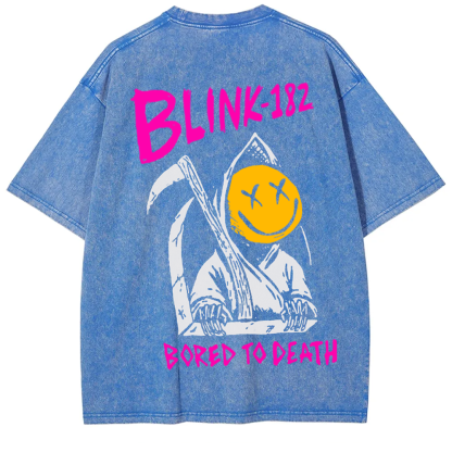 Unisex Vintage Blink 182 Band t-Shirt