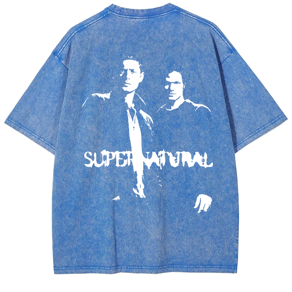 Unisex Vintage  Supernatural TV show t-Shirt