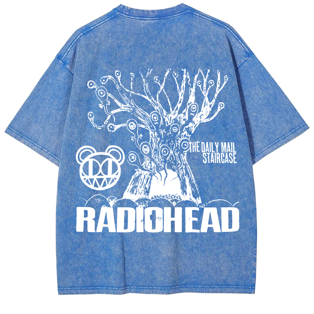 Unisex Vintage  Radiohead Band t-Shirt