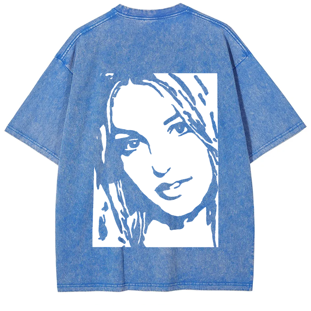 Unisex Vintage  Britney Singer  t-Shirt
