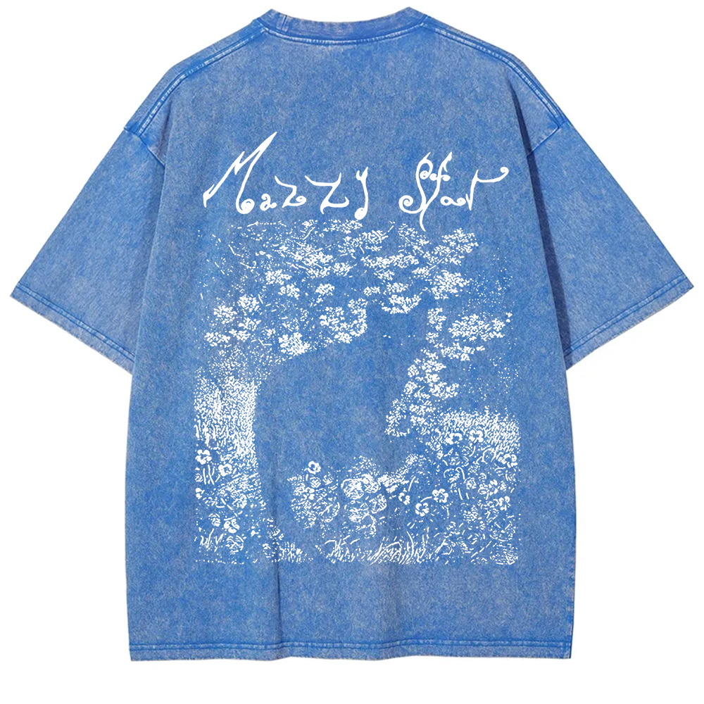 Unisex Vintage  Mazzy Star Band t-Shirt