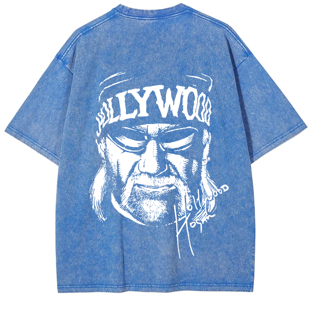 Unisex Vintage  Wrestling WCW Hollywood Hulk Hogan  t-Shirt