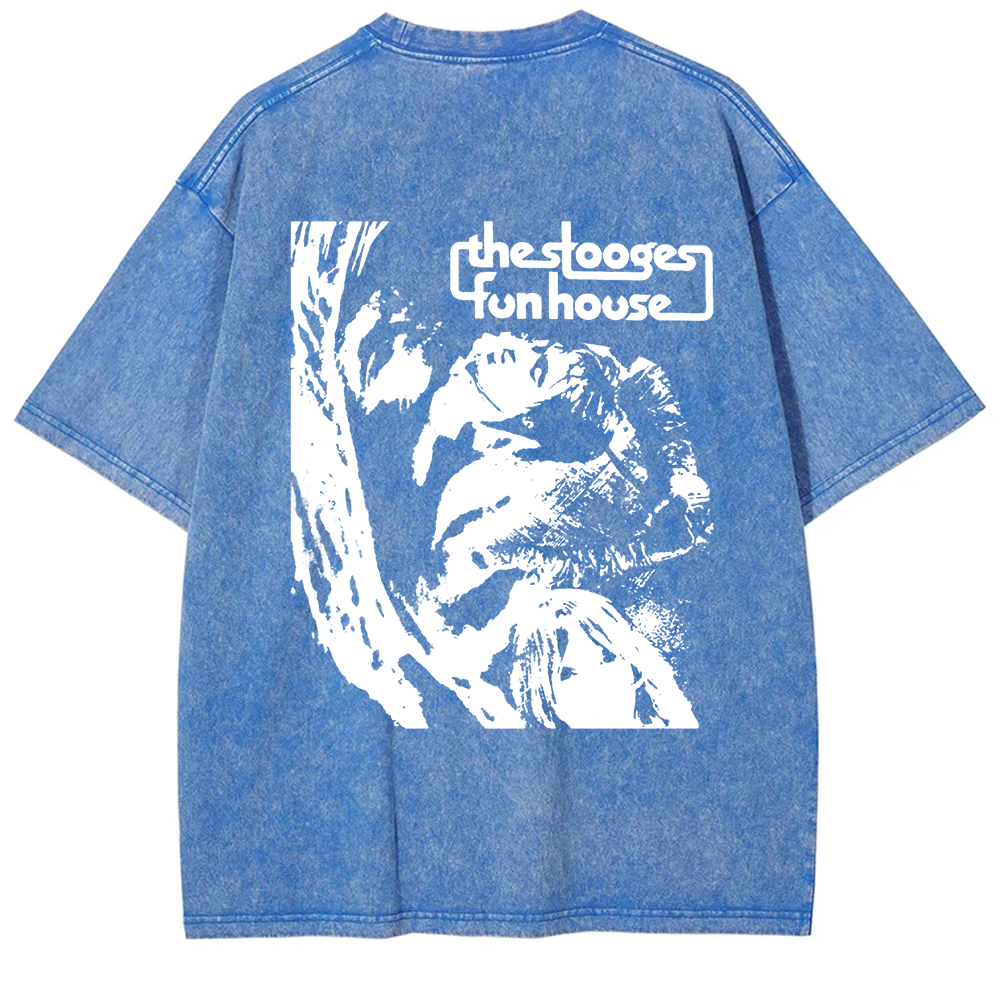 Unisex Vintage The Stooges Band Fun House Songs t-Shirt