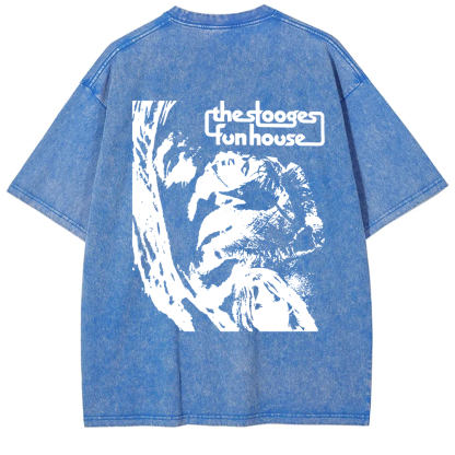 Unisex Vintage The Stooges Band Fun House Songs t-Shirt