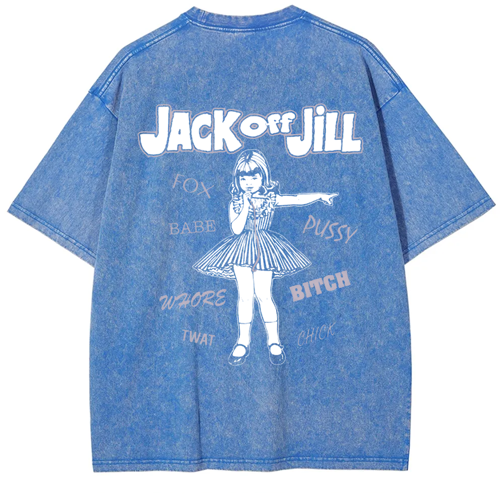 Unisex Vintage Jack Off Jill Band t-Shirt