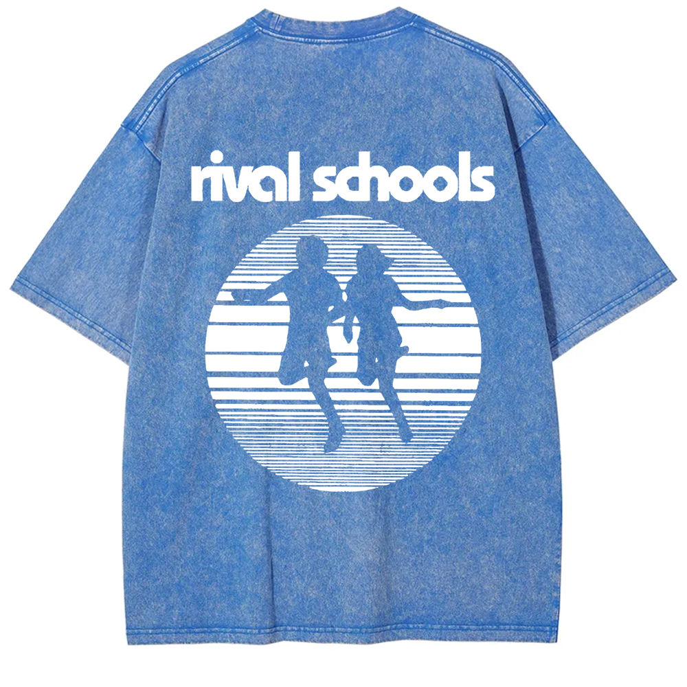 Unisex Vintage  Rival Schools Band t-Shirt