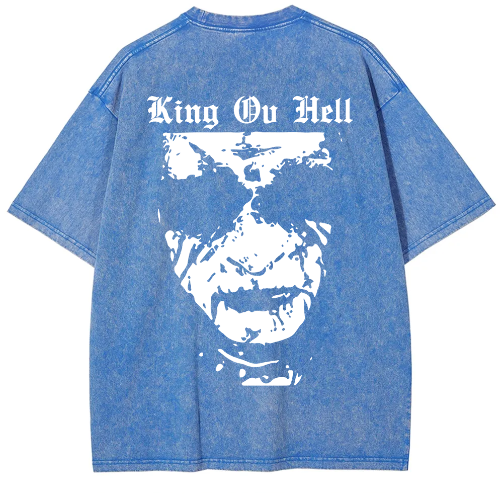 Unisex Vintage  King ov Hell Musicians t-Shirt