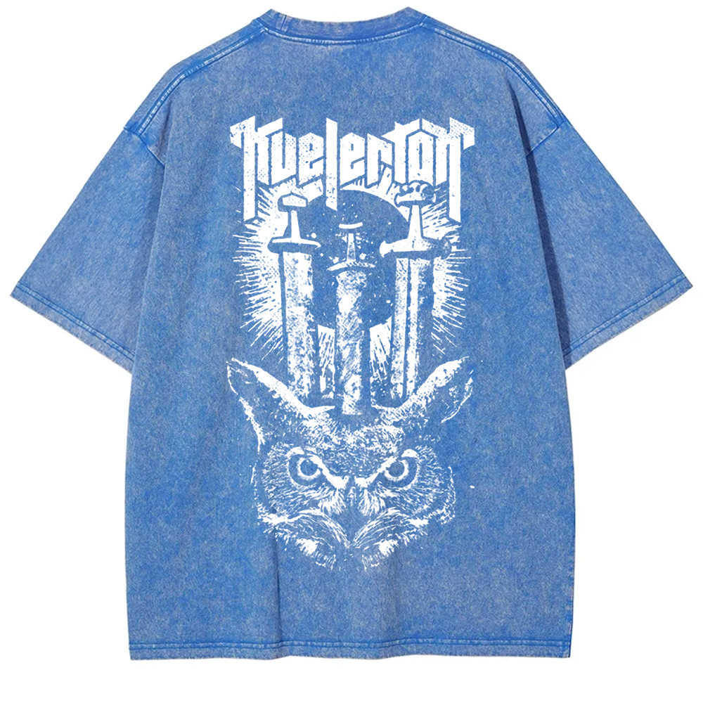 Unisex Vintage Kvelertak Band  t-Shirt