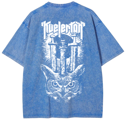 Unisex Vintage Kvelertak Band  t-Shirt