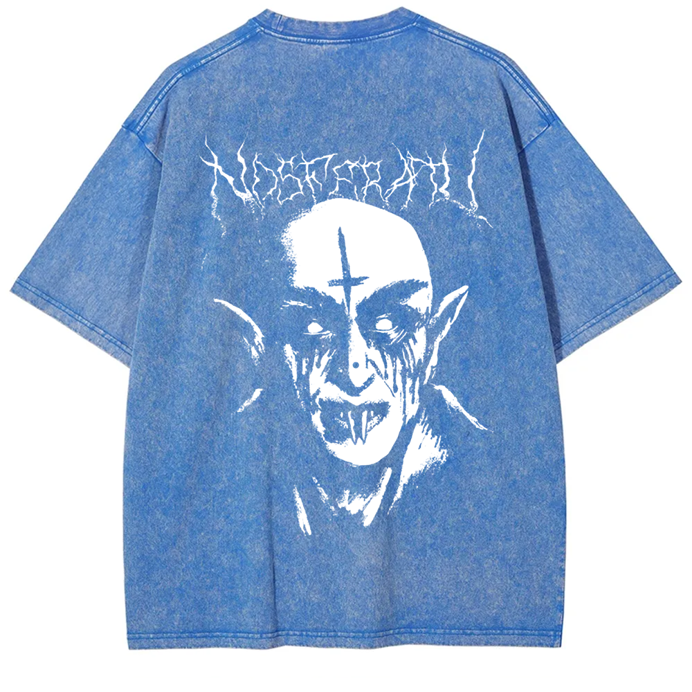 Unisex Vintage Black Metal Nosferatu Movie  t-Shirt