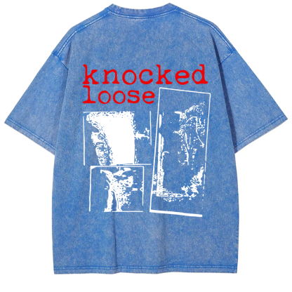 Unisex Vintage Knocked Loose Band t-Shirt