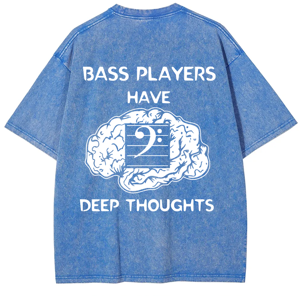 Unisex Vintage Bass Player t-Shirt