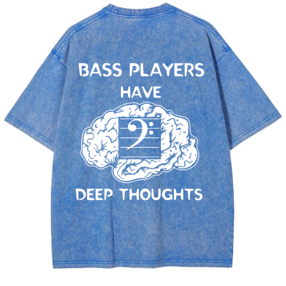 Unisex Vintage Bass Player t-Shirt