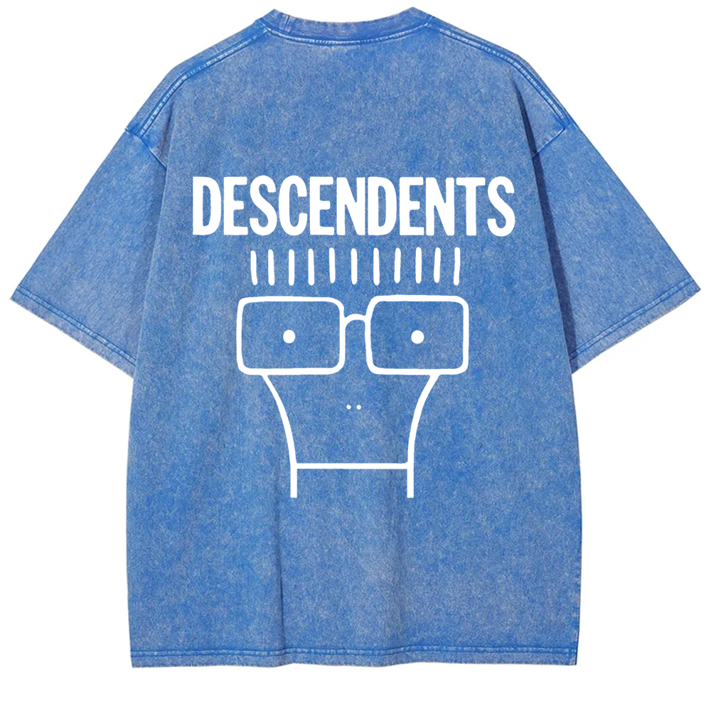 Unisex Vintage Descendents Punk Rock Band t-Shirt
