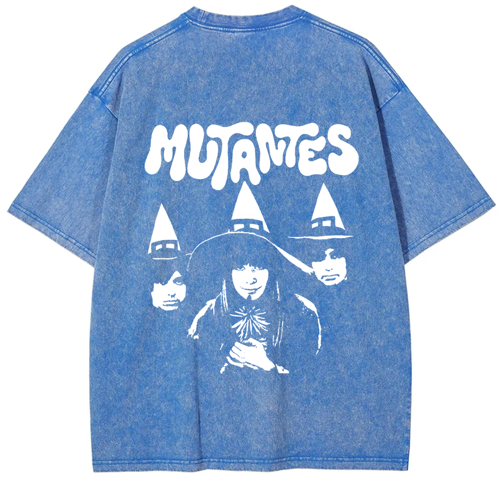 Unisex Vintage Os Mutantes Rock Band t-Shirt