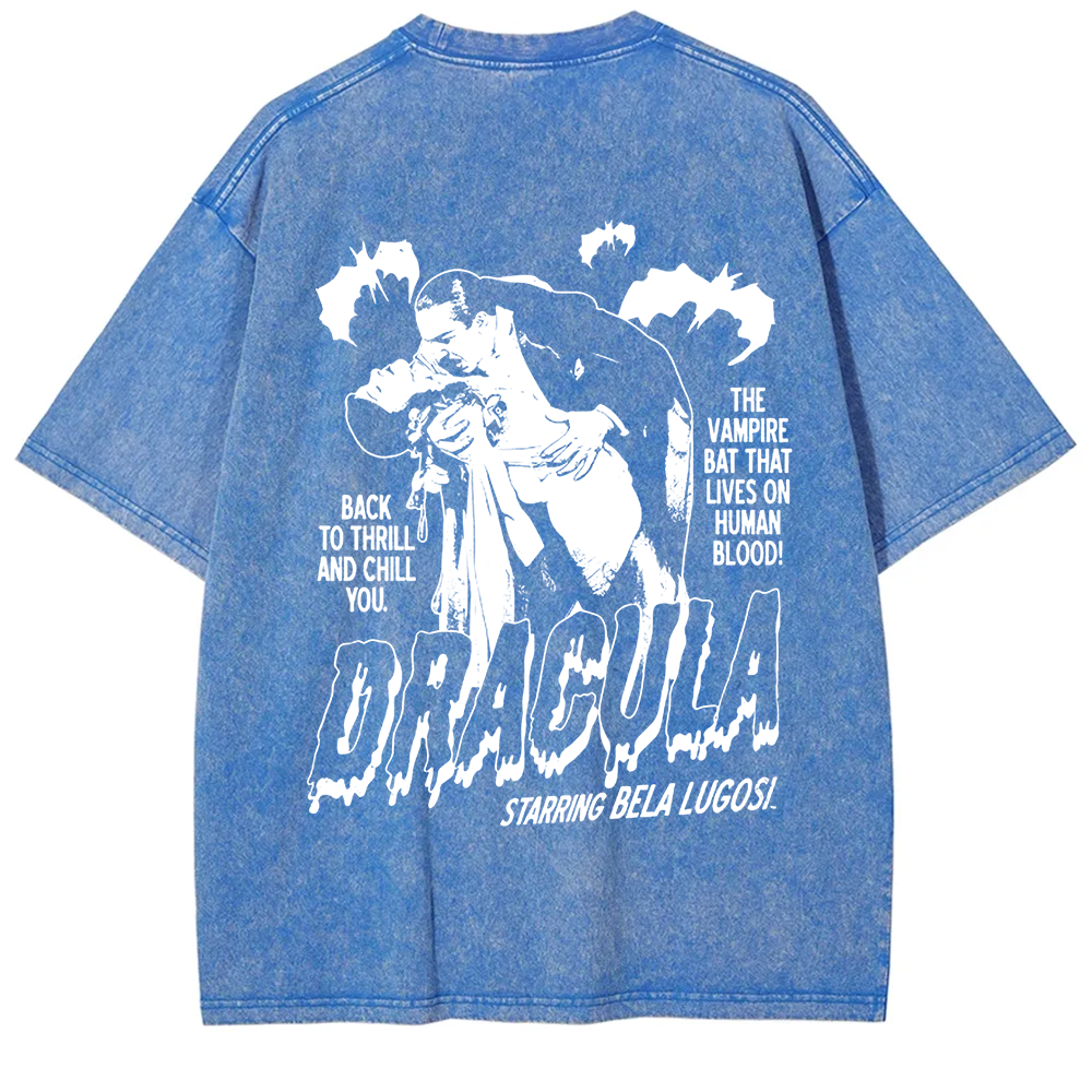 Unisex Vintage  Vampire Dracula Art t-Shirt