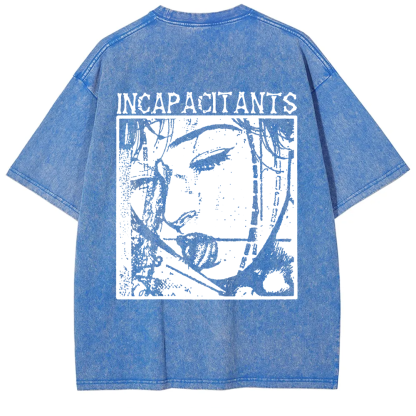 Unisex Vintage Incapacitants Band t-Shirt