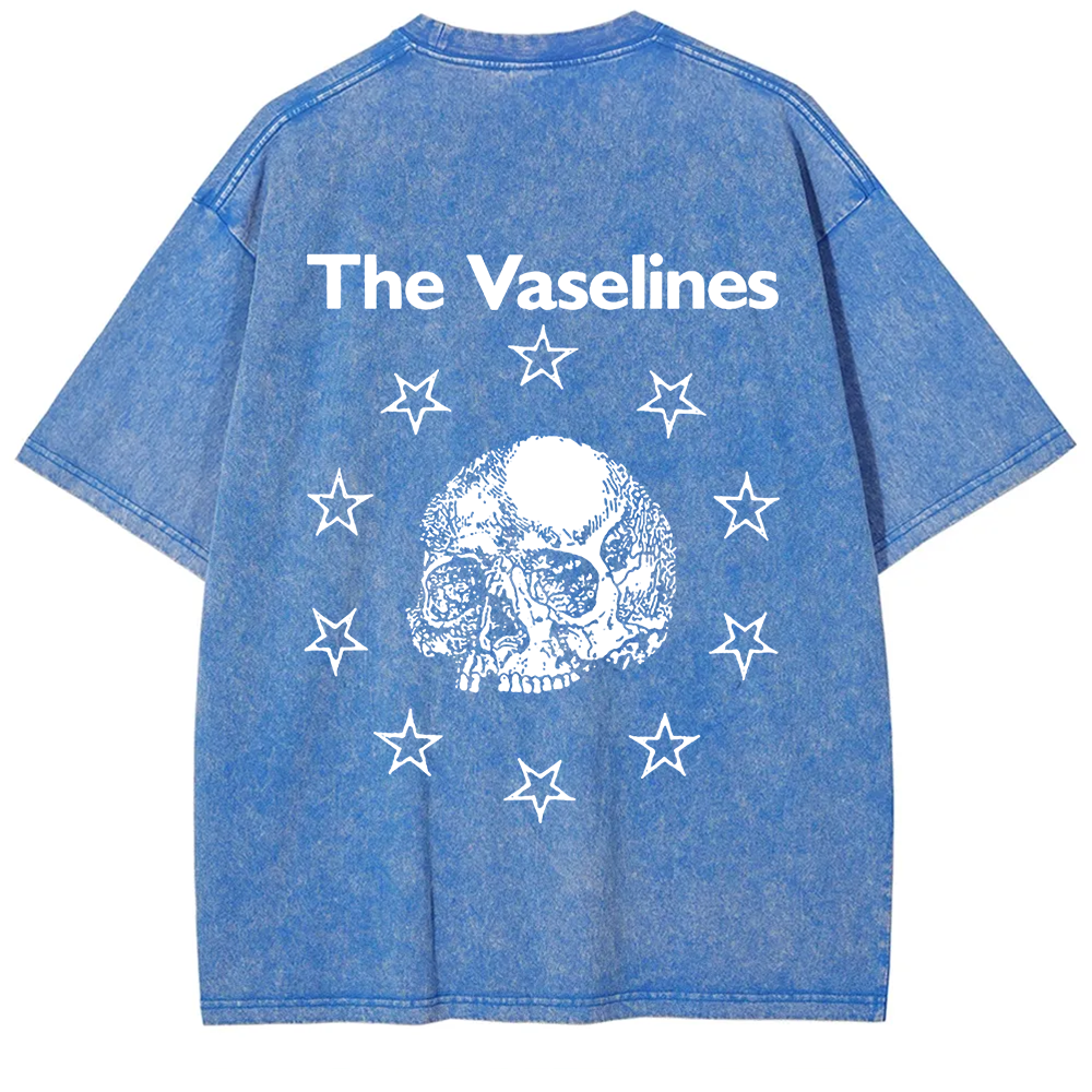 Unisex Vintage The Vaselines Rock Band  t-Shirt