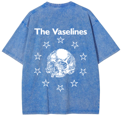 Unisex Vintage The Vaselines Rock Band  t-Shirt