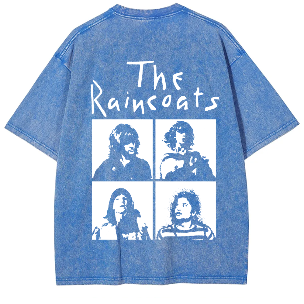 Unisex Vintage The Raincoats Punk Band t-Shirt