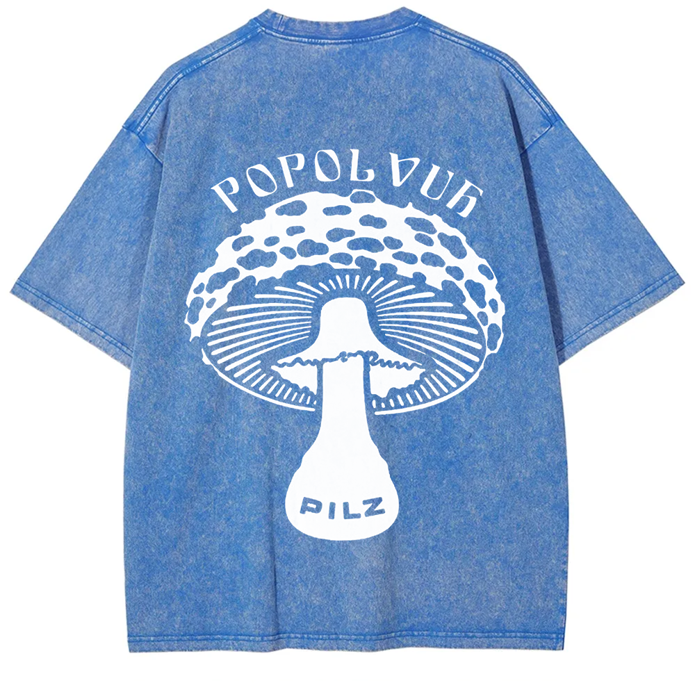 Unisex Vintage  Popol Vuh Rock Band t-Shirt