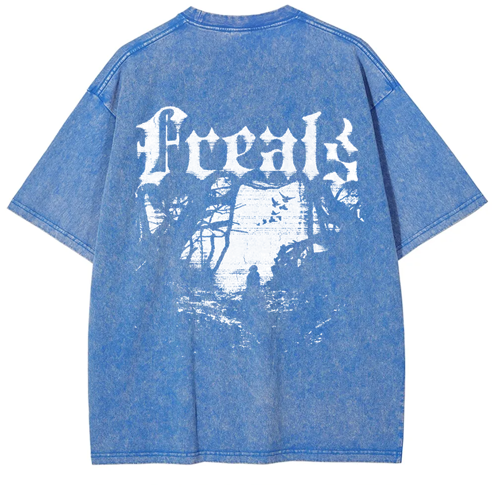 Unisex Vintage Freaks Horror Movie t-Shirt