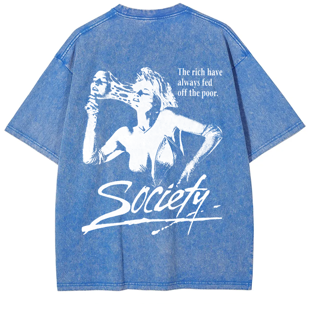 Unisex Vintage Society Film Horror Movie t-Shirt